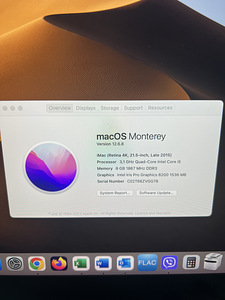 Apple IMac 4K 21,5” hooldus ja uus 1TB SSD mälu (2 foto / 3)