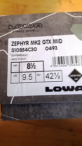 Ботинки Lowa Zephyr MK2 GTX Mid (3 фото из 3)