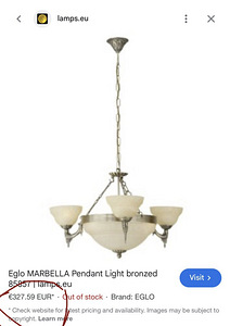 Lühter Eglo Marbella (3 foto / 5)