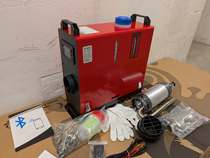 Diiselpuhur 8kw, Bluetooth, 12V Garaaži, matkabussi jne (1 foto / 7)