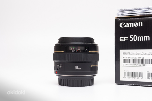 Canon EF 50mm f/1.4 USM объектив (фото #1)