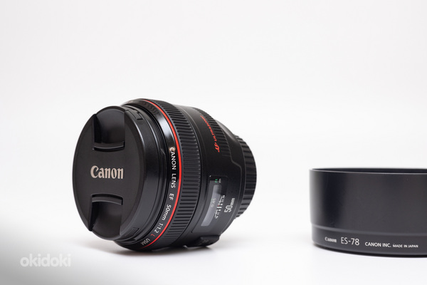 Canon EF 50mm f/1.2L USM объектив (фото #5)