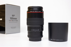 Canon EF 100mm f/2.8L IS Macro USM objektiiv (3 foto / 10)