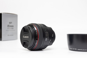 Canon EF 85mm f/1.2L II USM objektiiv (5 foto / 10)