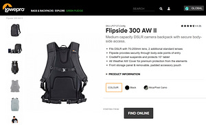 LowePro Flipside 300 AW II kaamerakott (8 foto / 10)