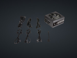 CORSAIR PSU RM550X 550W Plus GOLD toiteplokk (8 foto / 8)