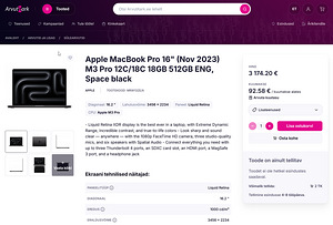 Apple MacBook Pro 16 M3 Pro 18GB/512GB Silver ENG/RUS (10 foto / 10)