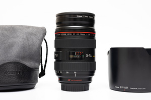 Canon EF 24-70mm f/2.8L USM objektiiv (1 foto / 9)