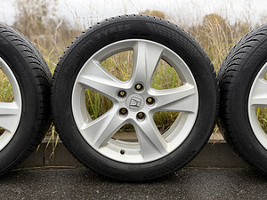 Honda veljed 17" 5x114,3 + NOKIAN WR Snowproof P 225/50R17 (6 foto / 10)