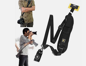 K&F Adjustable Camera Neck Strap плечевой ремень (2 фото из 9)
