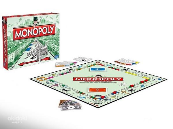 Монополия классическая monopoly 8+ настольная игра (фото #2)
