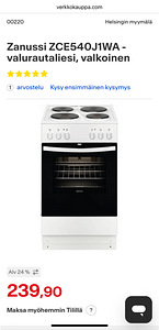 Zanussi elektripliit (5 foto / 5)