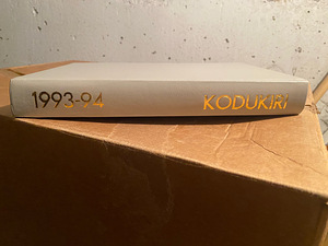 Ajakiri " Kodukiri " köidetud aastakäigud 1993-1994 (1 foto / 1)