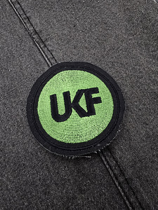 UKF drum and bass embroidered patch (1 foto / 3)