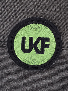 UKF drum and bass embroidered patch (2 foto / 3)