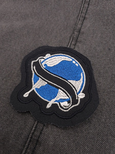 Liquicity drum and bass embroidered patch (2 foto / 3)