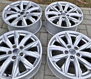 17” оригинальные диски Audi + шины 5*112 (1 фото из 8)