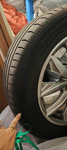 17” оригинальные диски Audi + шины 5*112 (5 фото из 8)
