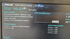Emaplaat Asus B250 Mining Expert (9 foto / 10)