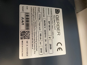 Plotter Gerber MP1802 (3 foto / 4)