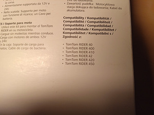 Uus!!! TomTom RIDER 40,42,400,410,420,450 hoidik/laadija (4 foto / 4)