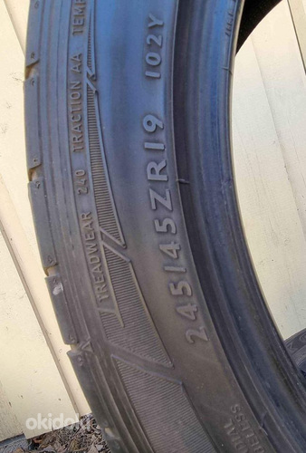 Продам б/у Dunlop sp sport maxx GT (2 шт) (фото #2)