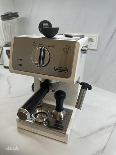 Delonghi ECP 33.21.W - Espresso kohvimasin, valge (foto #1)