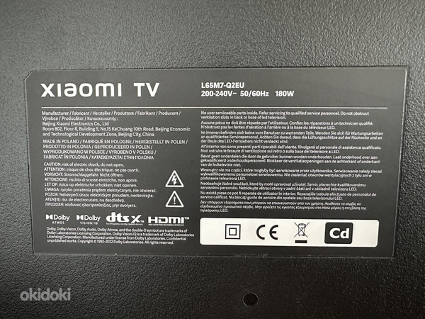 Mi TV 65” 4K UHD (foto #4)
