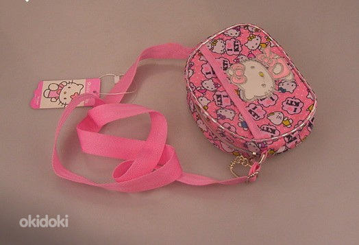 Laste ilus roosa Hello Kitty käekott, uus (foto #2)