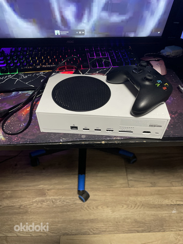 Xbox series s (ilma kontrollerita), konsool ja toitekaabel