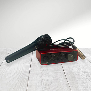 Rent: salvestuskomplekt — AT2010 + Focusrite Scarlett So (2 foto / 2)