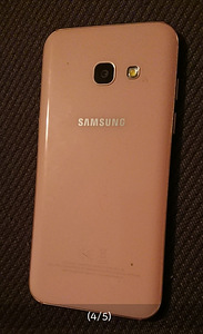 Söpön Vaaleanpunainen Galaxy A3 (4 valokuva sivusta 5)