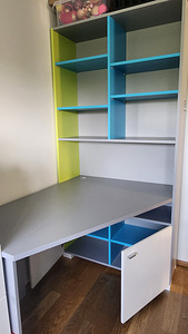 UNI FRESH Raamaturiiul-laud (parem) / Study Table 996(510)x1 (3 foto / 10)