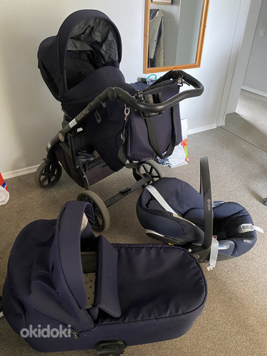 Nordbaby коляска-комплект + cybex cloud z i-size автолюлька