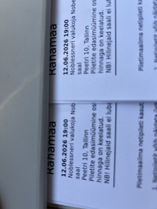 Rahamaa piletid vahetada!! (1 foto / 3)