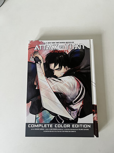 Haruldane manga «Attack on Titan» värvilisena (1 foto / 1)