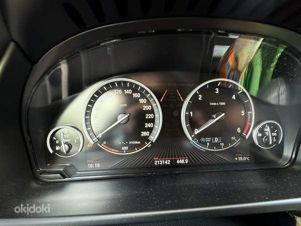 BMW X5 F15 odometer (Headup)