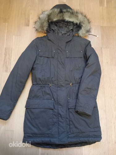 Зимняя финская пуховая куртка, размер XS-S (фото #1)