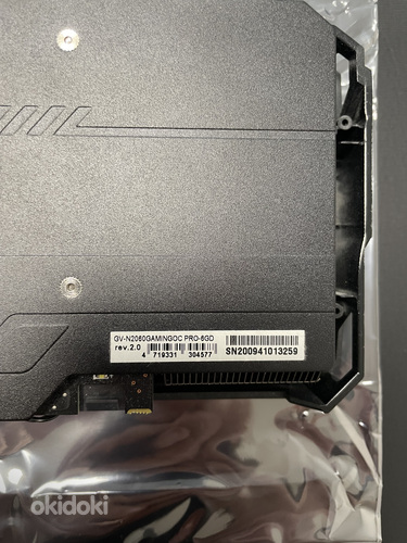 Gigabyte GeForce RTX 2060 GAMING OC PRO 6G (foto #4)