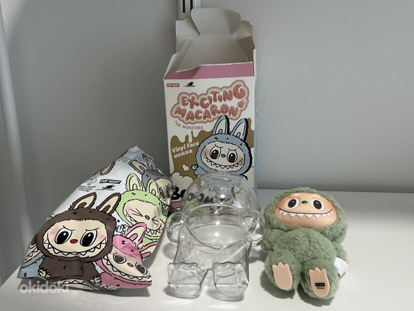 Labubu Exciting Macaron Vihreä