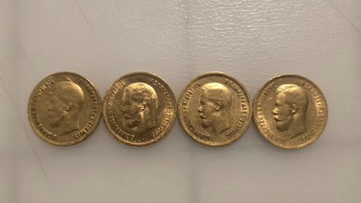 Kuldmünt Nikolai II 10 rubla 1899-1900, 4tk