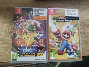 Nintendo Switch konsool (+ füüsilised mängud, lisamälu) (5 foto / 7)