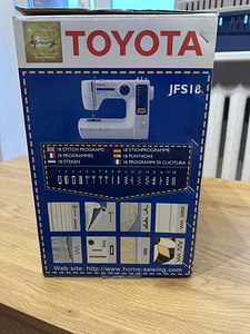 Õmblusmasin Toyota Jeans JFS18 (10 foto / 10)