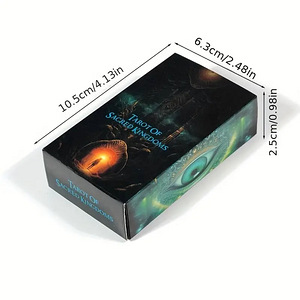 Pühade kuningriikide saladuste Tarot - 78 kaardi pakk (2 foto / 7)