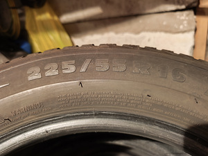 Michelin Alpin 5 m+s 6,5 mm225/55/16 (5 foto / 7)