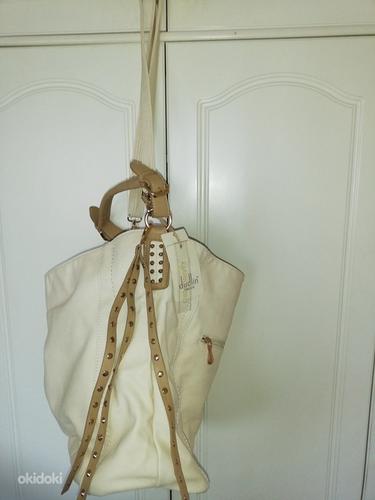 Новая кремовая белая сумка (фото #2)