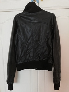 Must nahkjope/ nahktagi H&M, 158cm (3 foto / 3)