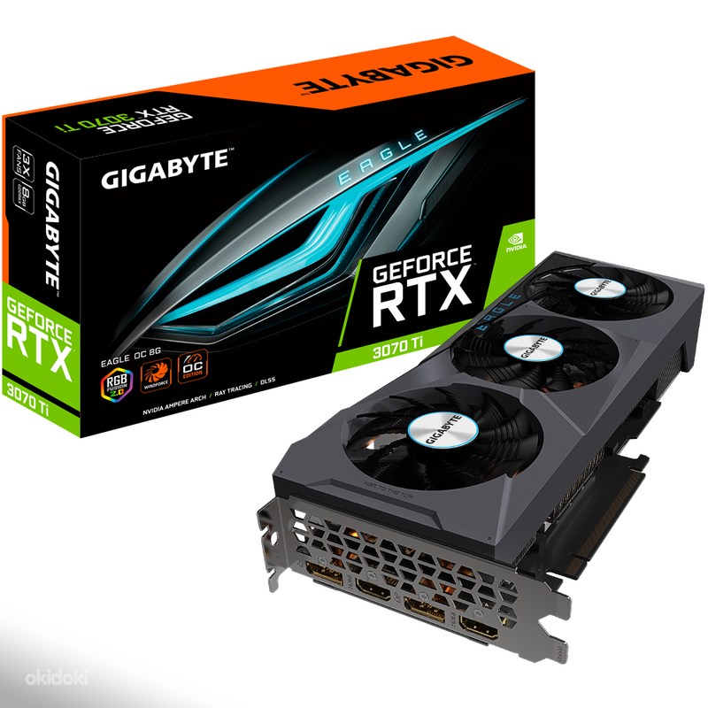 GeForce RTX™ 3070 Ti EAGLE OC 8G (foto #1)