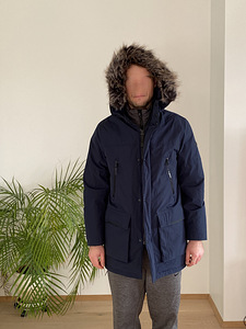 Michael Kors (MK) meeste parka, sinine, suurus S, kandmata