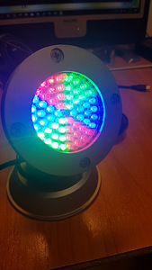 Rgb led purskkaevu valgusti (3 foto / 3)